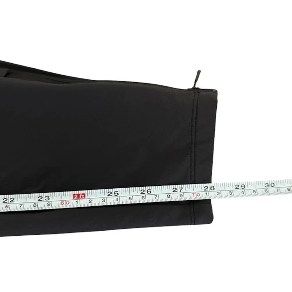 KUHL Black Trascendr Skinny Nylon Hiking Outdoor Zipper Hem‎ Pants Womens 12